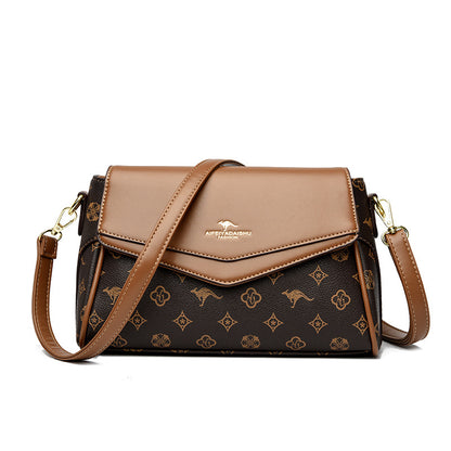 Sac à bandoulière spacieux en cuir végétalien — Élégant et léger