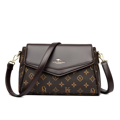 Sac à bandoulière spacieux en cuir végétalien — Élégant et léger